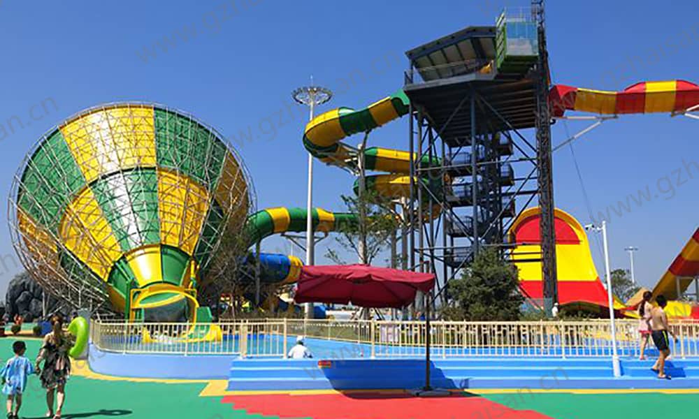 黑龙江哈尔滨美丽岛大喇叭、冲天回旋